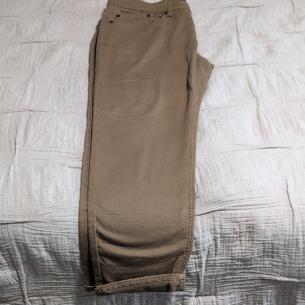 Banana Republic Brown Chinos Soft Cotton Khakis